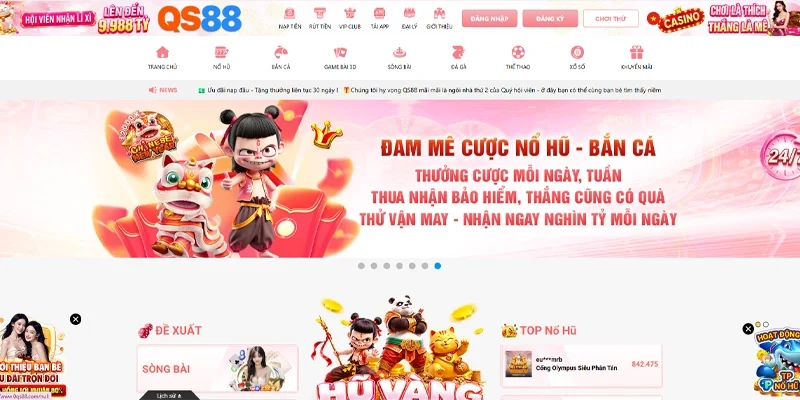 QS88 ⚡ Trang Game Peak Nhất 2026 ✔️ Link Đăng Ký QS 88 +188k 15 Thương hiệu QS88 là nhà cái quốc tế uy tín